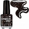 לק בצבע שחור עז בגימור גליטרי רב גווני - CreativePlay Nocturne lt Up