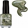 לק בצבע ירוק זית בוהק בגימור מטאלי - CreativePlay Olive For The Moment