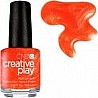 לק עמיד בצבע כתום תפוז בוהק בגימור סאטן - CP Orange You Curious