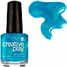 לק בצבע תכלת שמיים עמוק בגימור סאטן - CreativePlay Shipontized