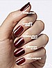 Shellac Oxblood לק ג'ל היפואלרגני בצבע בורדו סגלגל כהה אטום