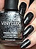 לק עמיד בצבע שחור אלגנט מנצנץ - אטום - Vinylux Dark Diamonds
