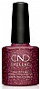 לק ג'ל בצבע בורדו אלגנט מנצנץ - אטום - Shellac Garnet Glamour