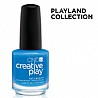 לק בצבע כחול אקווה בגימור קרם חלק CreativePlay Aquaslide