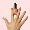 לק בצבע כתום בהיר גימור חלק - CreativePlay Hold On Bright